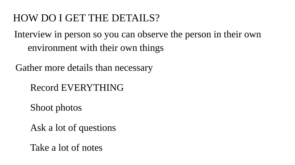 Feature Writing Because all business is no fun! - slide 6 of 8