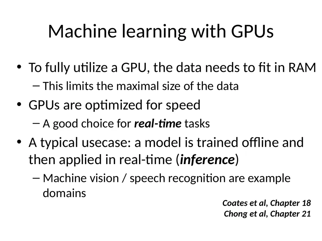 Scaling Up Machine Learning Parallel and - slide 81 of 114