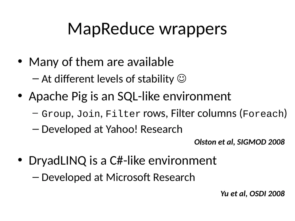 Scaling Up Machine Learning Parallel and - slide 57 of 114