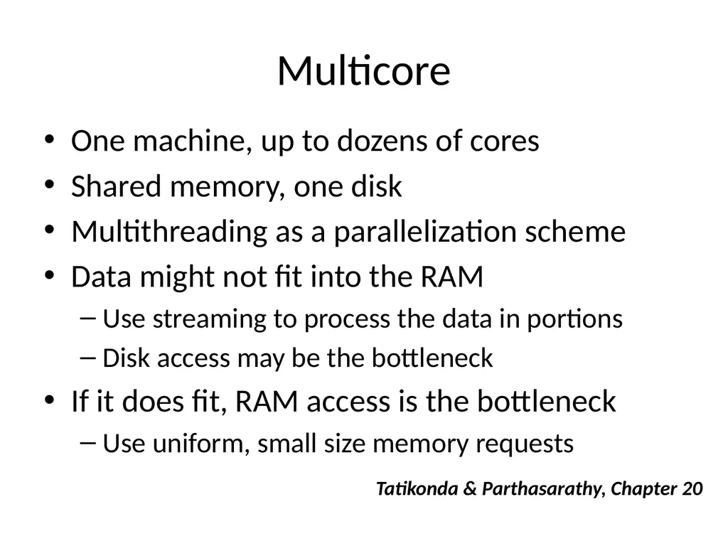Scaling Up Machine Learning Parallel and - slide 78 of 114