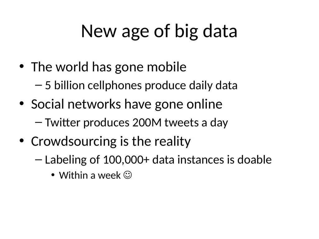 Scaling Up Machine Learning Parallel and - slide 6 of 114