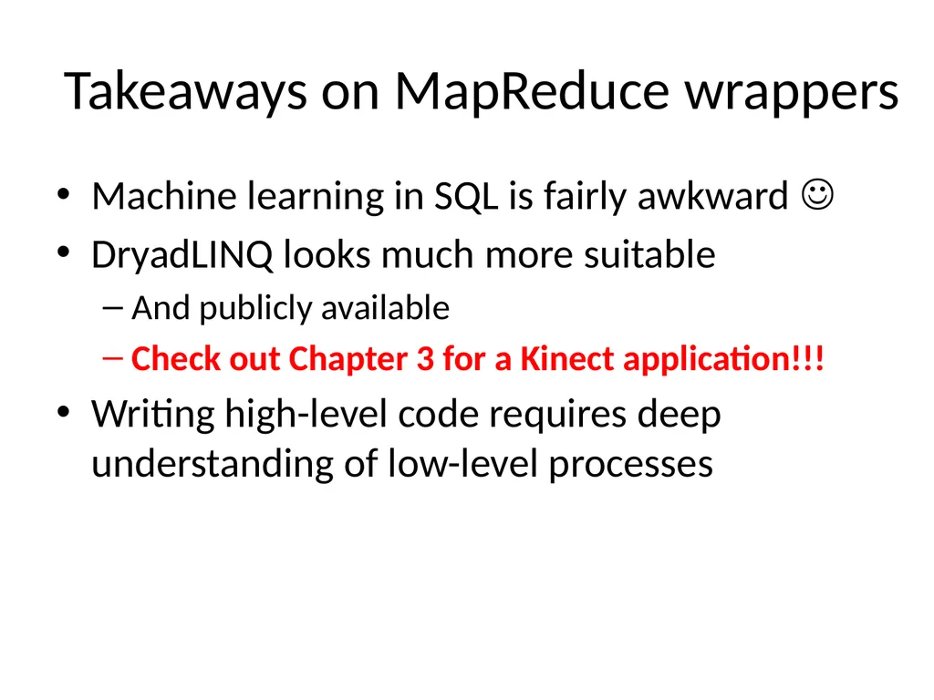 Scaling Up Machine Learning Parallel and - slide 69 of 114