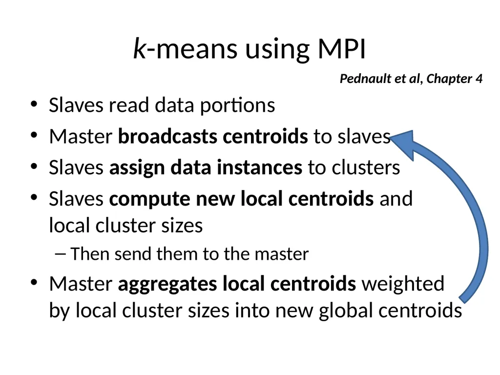 Scaling Up Machine Learning Parallel and - slide 74 of 114
