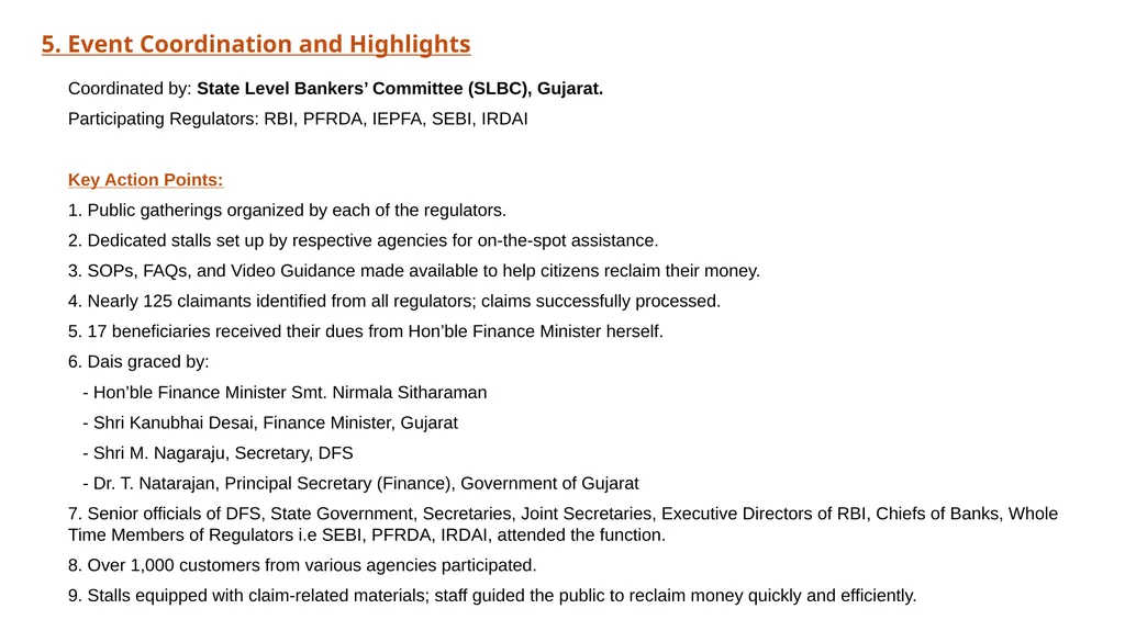 “आपकी पूँजी, आपका अधिकार” Campaign Launched by - slide 6 of 11