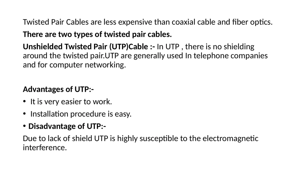 Transmission Link :- Point-to-point link:- in this - slide 6 of 10