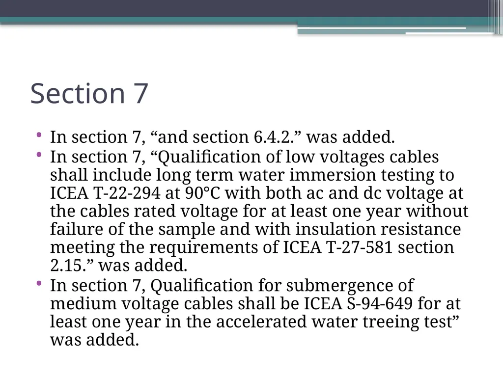 IEEE 383 Standard for Qualifying Electric Cables - slide 17 of 22
