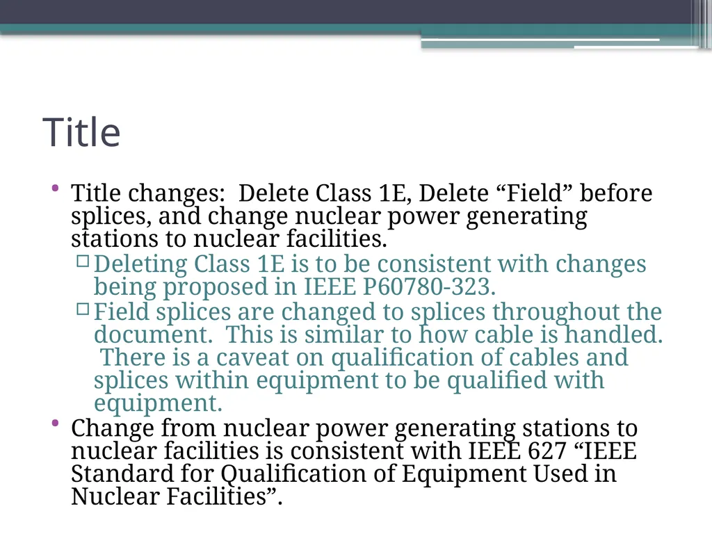 IEEE 383 Standard for Qualifying Electric Cables - slide 2 of 22