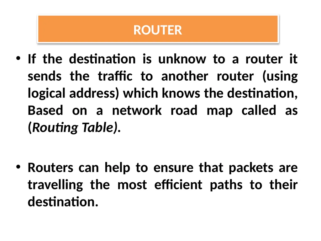 CHAPTER - XI COMPUTER NETWORKS I Class XII Unit I - slide 92 of 115