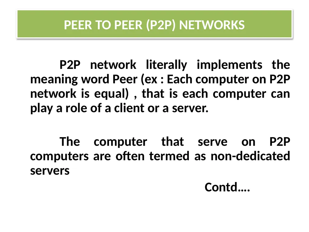 CHAPTER - XI COMPUTER NETWORKS I Class XII Unit I - slide 43 of 115