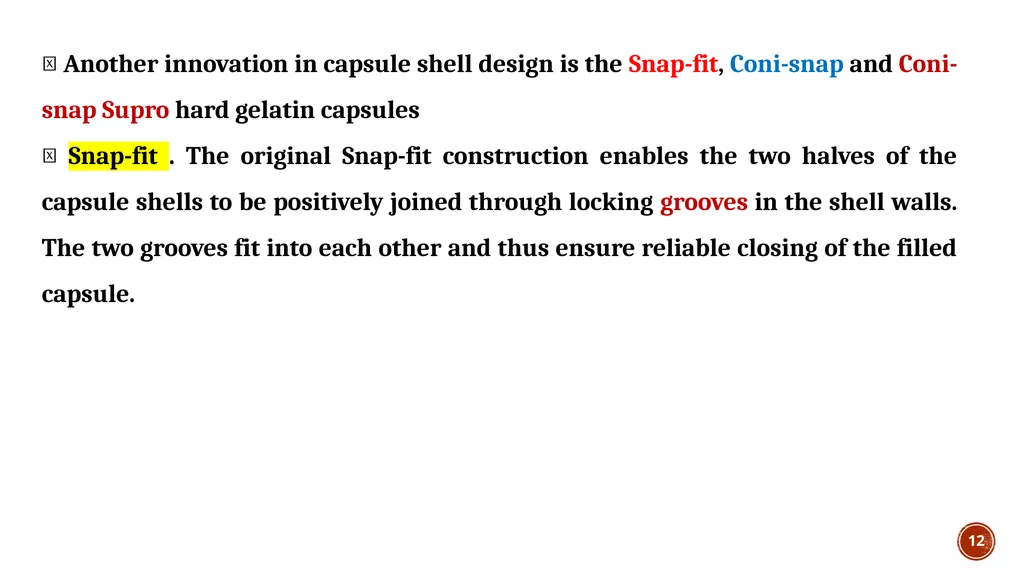 1 lec 6 Pharmaceutical Technology II capsules 3rd - slide 12 of 41