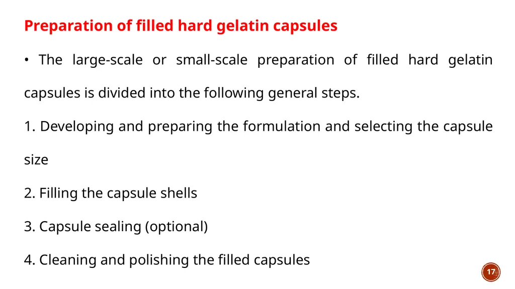 1 lec 6 Pharmaceutical Technology II capsules 3rd - slide 17 of 41
