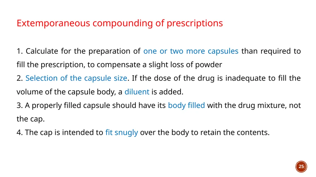 1 lec 6 Pharmaceutical Technology II capsules 3rd - slide 25 of 41