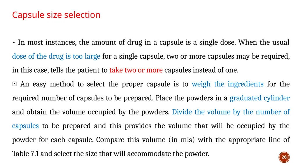1 lec 6 Pharmaceutical Technology II capsules 3rd - slide 26 of 41