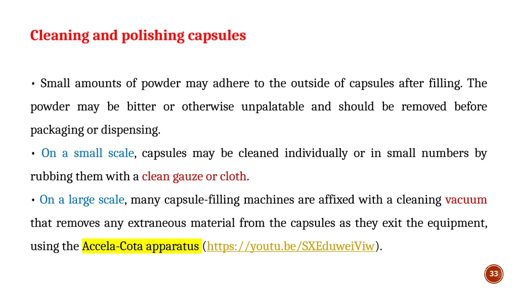 1 lec 6 Pharmaceutical Technology II capsules 3rd - slide 33 of 41