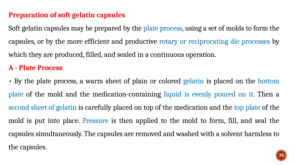 1 lec 6 Pharmaceutical Technology II capsules 3rd - slide 35 of 41
