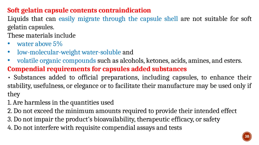 1 lec 6 Pharmaceutical Technology II capsules 3rd - slide 38 of 41