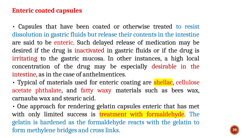 1 lec 6 Pharmaceutical Technology II capsules 3rd - slide 39 of 41
