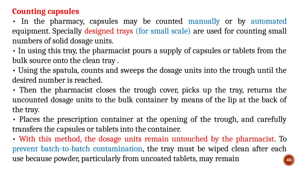 1 lec 6 Pharmaceutical Technology II capsules 3rd - slide 40 of 41