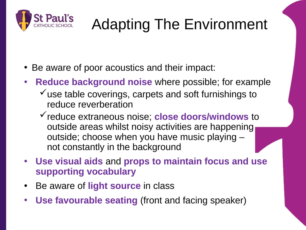 Supporting Children and Young People with Glue Ear - slide 8 of 15