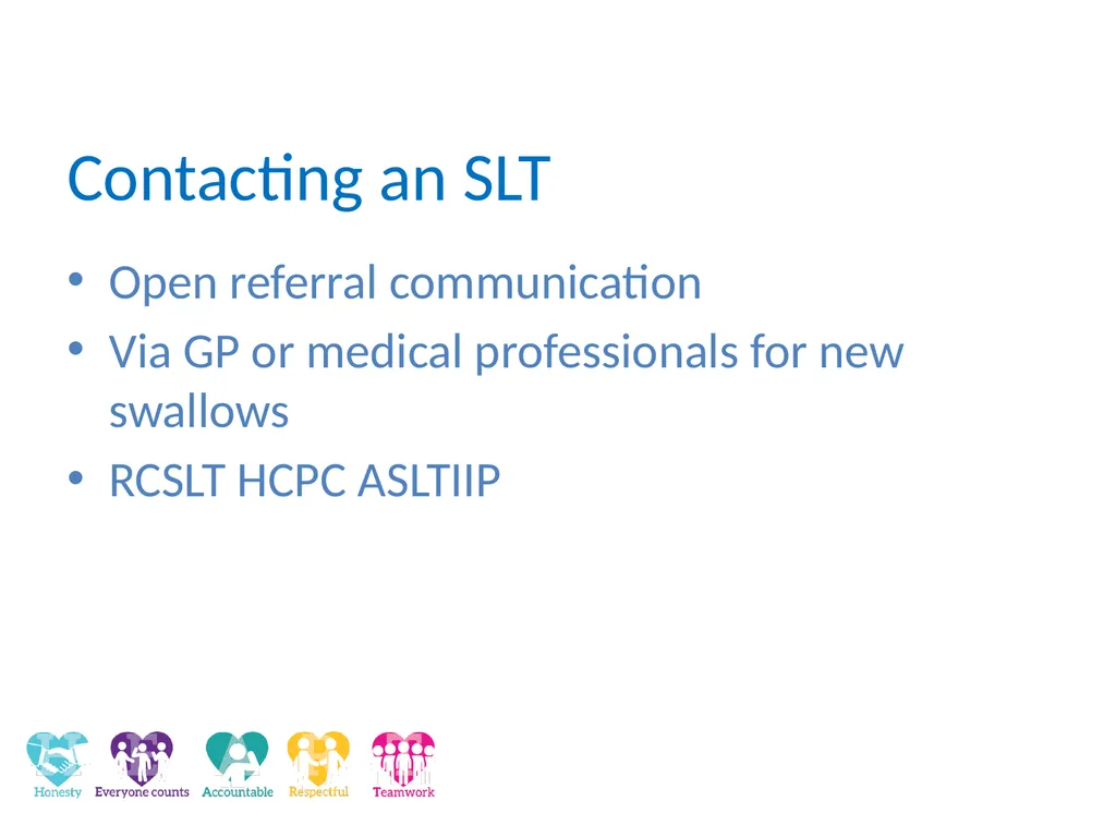 Dysphagia and Communication Difficulties in - slide 28 of 29