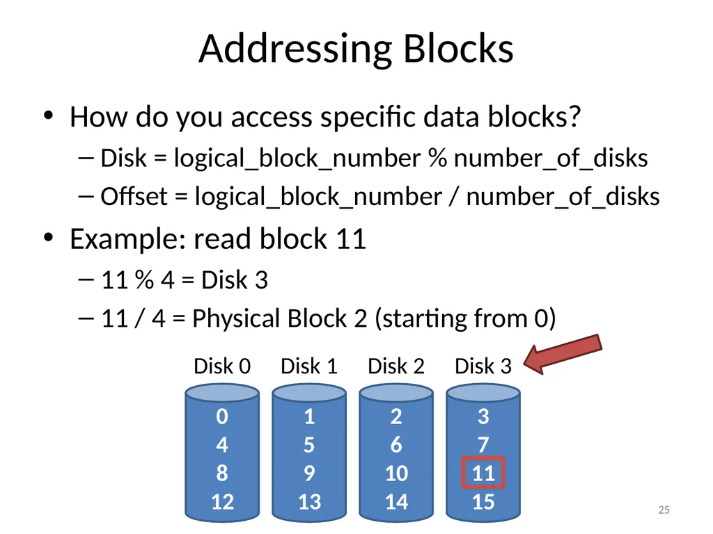 CS 5600 Computer Systems Storage Devices Hard - slide 25 of 62