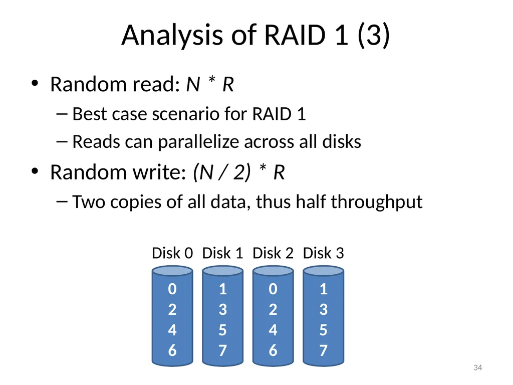 CS 5600 Computer Systems Storage Devices Hard - slide 34 of 62