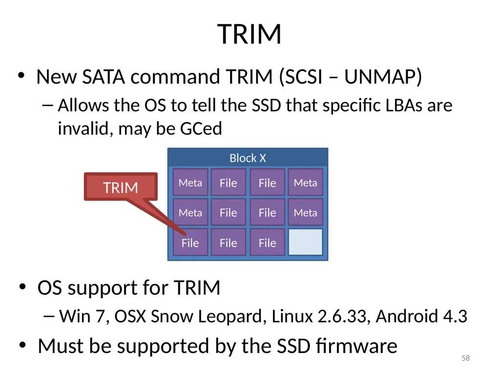 CS 5600 Computer Systems Storage Devices Hard - slide 58 of 62