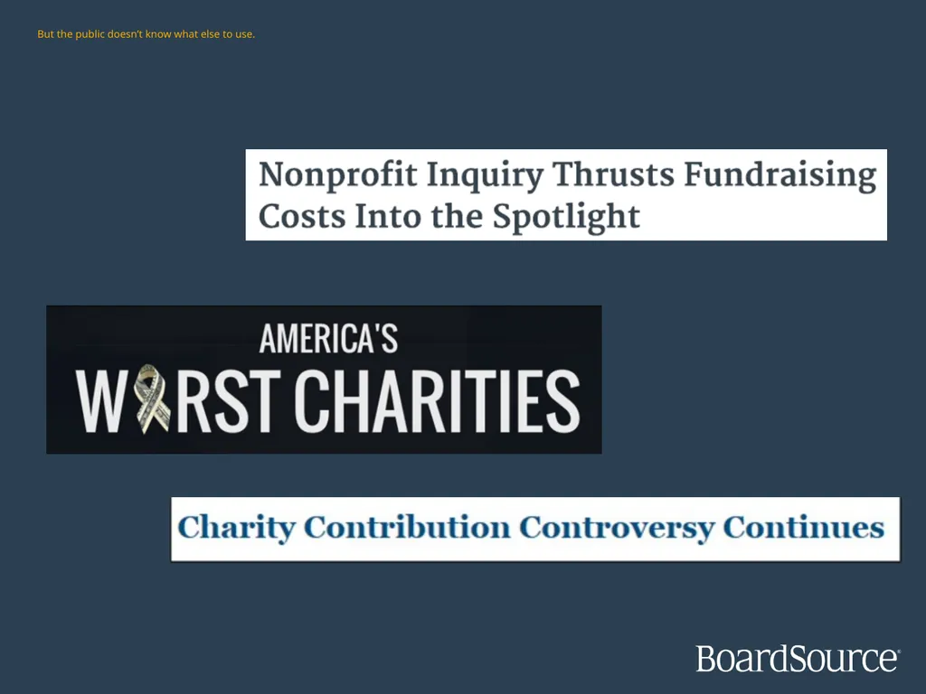 Measuring Fundraising Effectiveness: A - slide 5 of 16