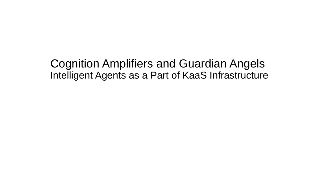 Knowledge As A Service (KaaS) Inventing the Future - slide 3 of 32