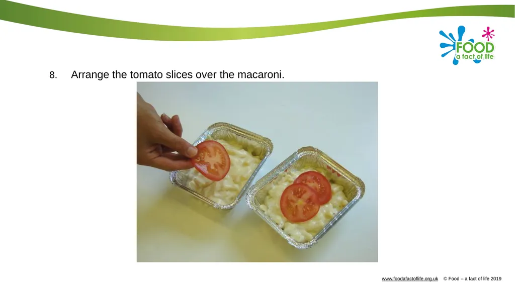 Macaroni cheese Complexity: medium 100g macaroni - slide 15 of 20