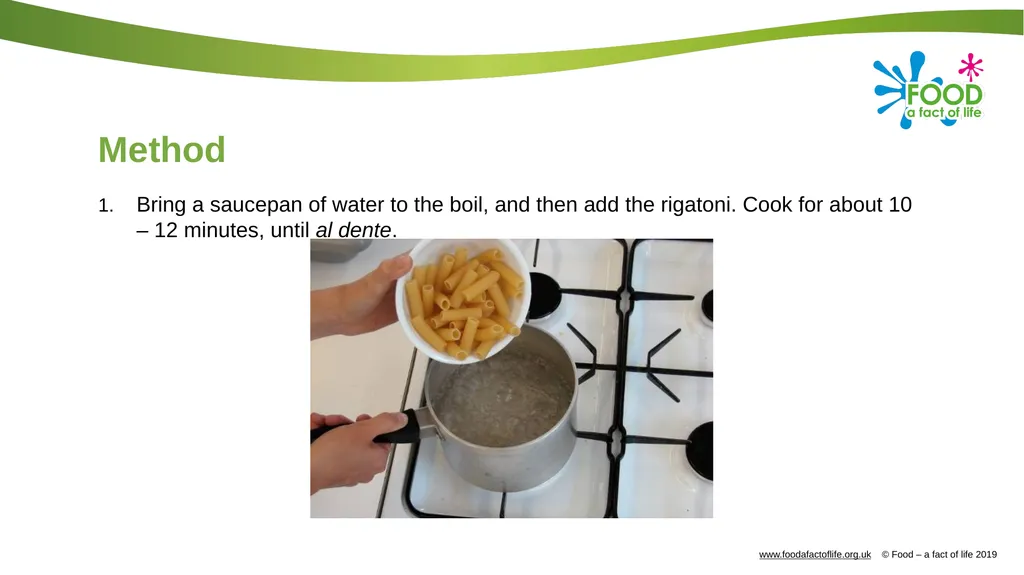 Tuna and broccoli pasta Complexity: medium-high - slide 5 of 20
