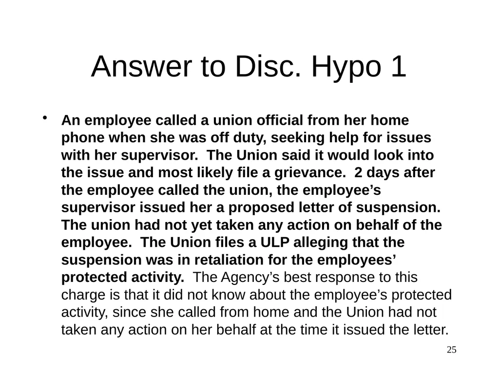 Discrimination The Federal Service - slide 25 of 31