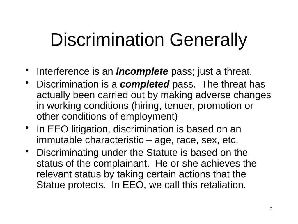 Discrimination The Federal Service - slide 3 of 31