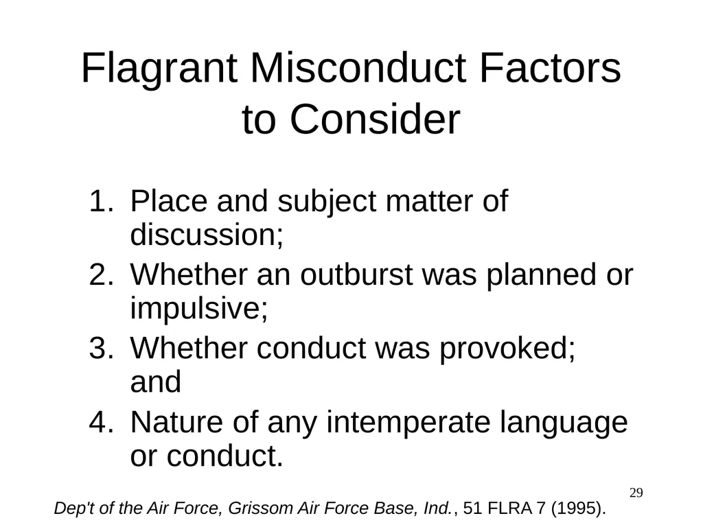 Discrimination The Federal Service - slide 29 of 31