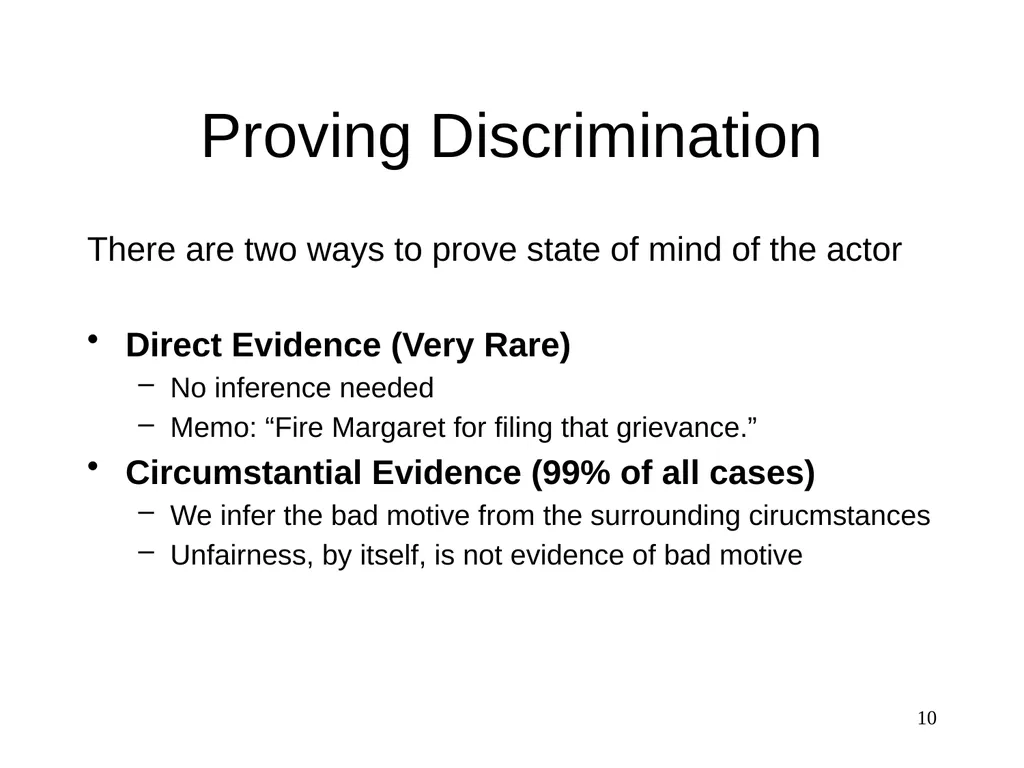 Discrimination The Federal Service - slide 10 of 31