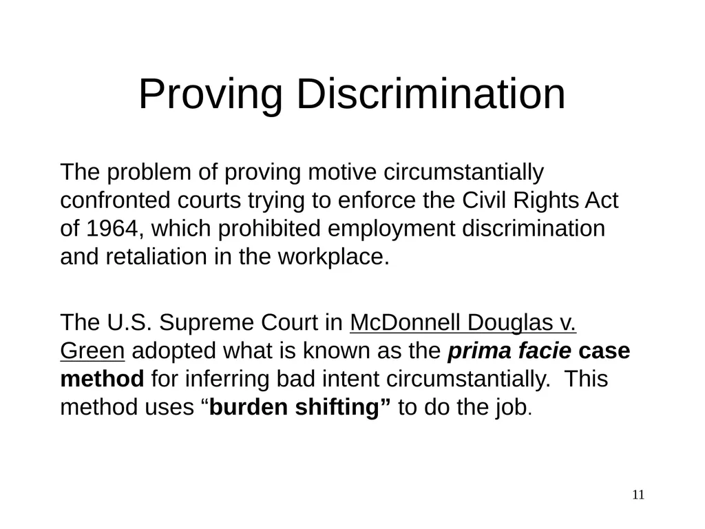 Discrimination The Federal Service - slide 11 of 31