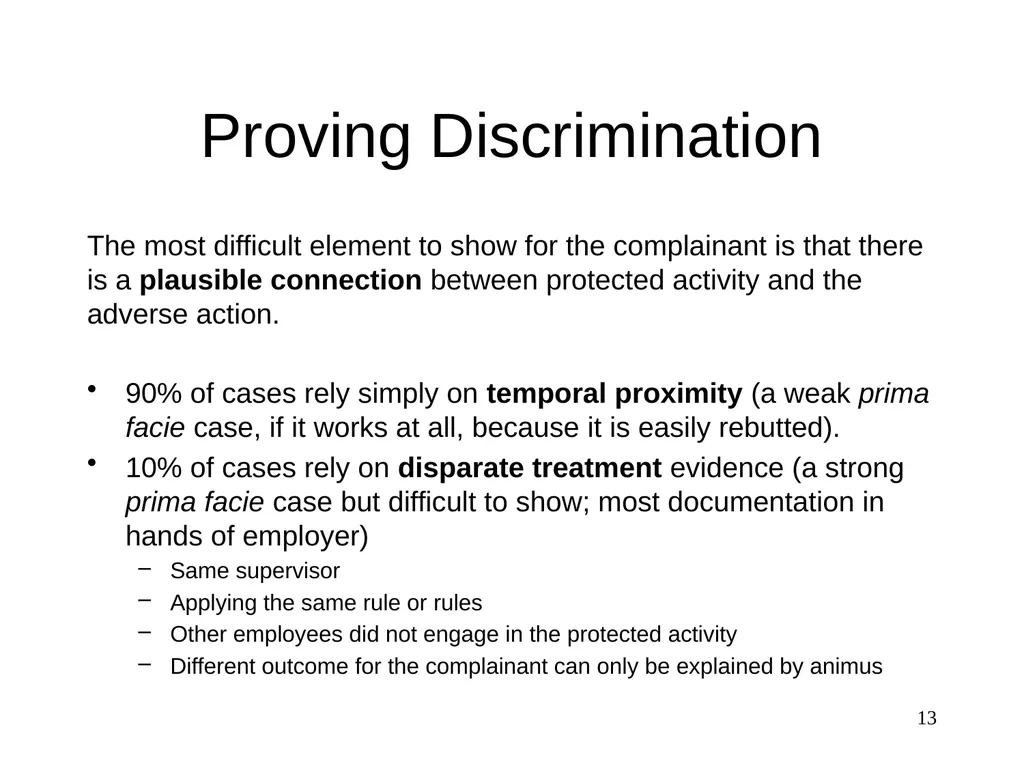 Discrimination The Federal Service - slide 13 of 31