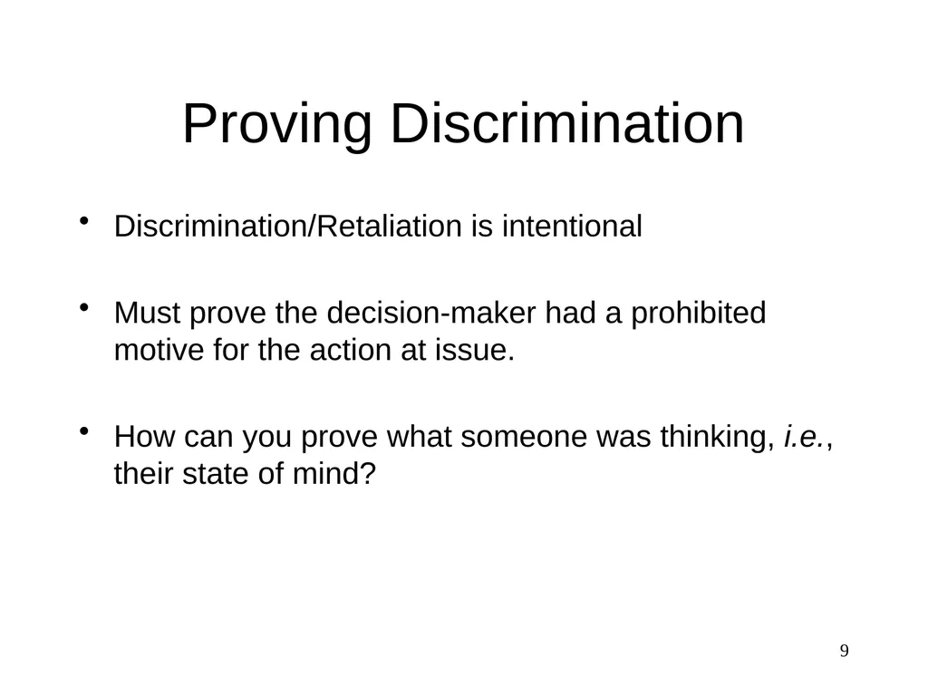 Discrimination The Federal Service - slide 9 of 31
