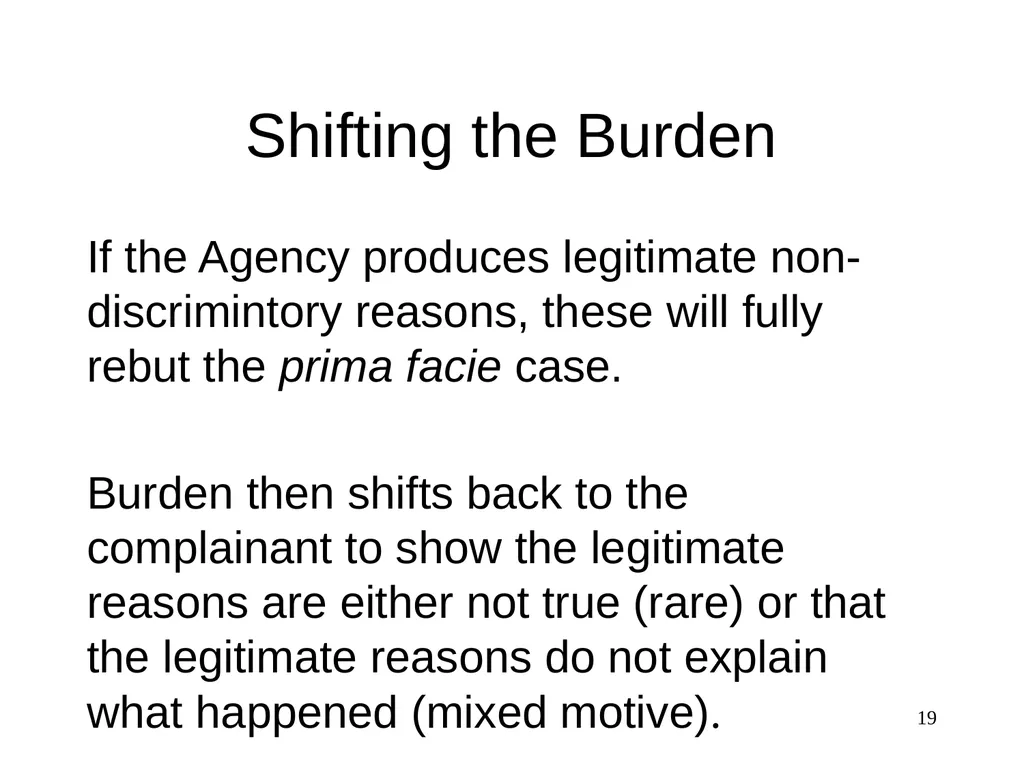 Discrimination The Federal Service - slide 19 of 31
