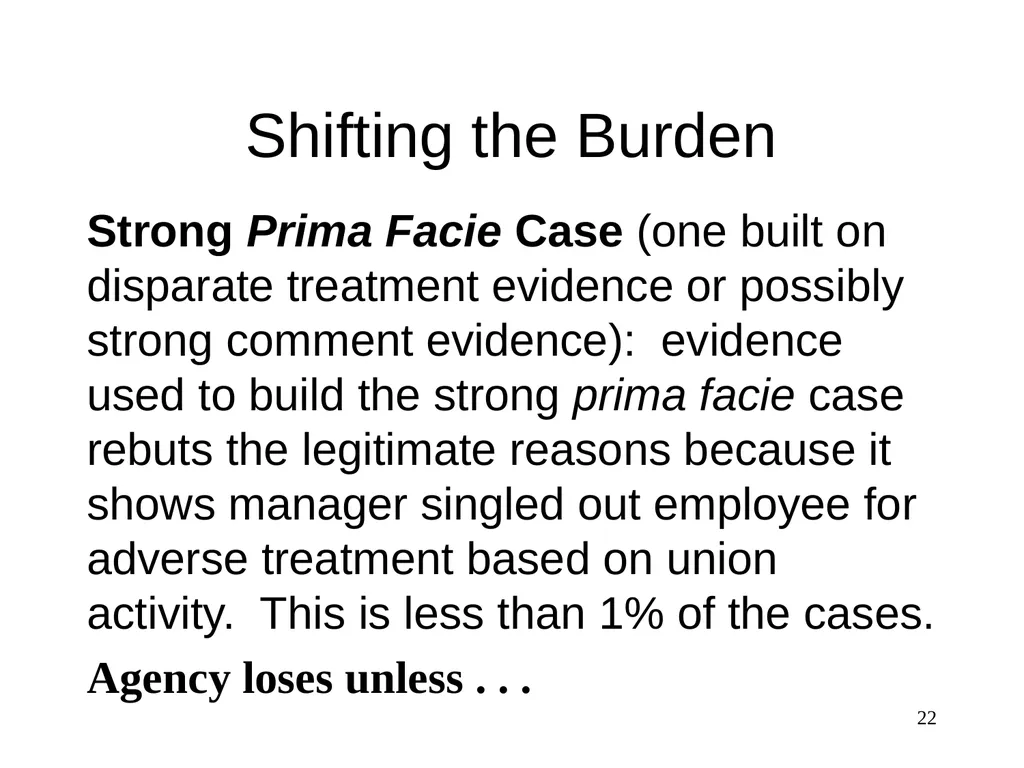 Discrimination The Federal Service - slide 22 of 31
