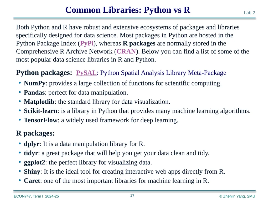 Machine Learning with Python zlyang@smu.edu.sg - slide 17 of 39