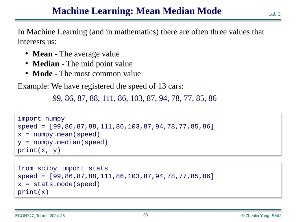 Machine Learning with Python zlyang@smu.edu.sg - slide 30 of 39