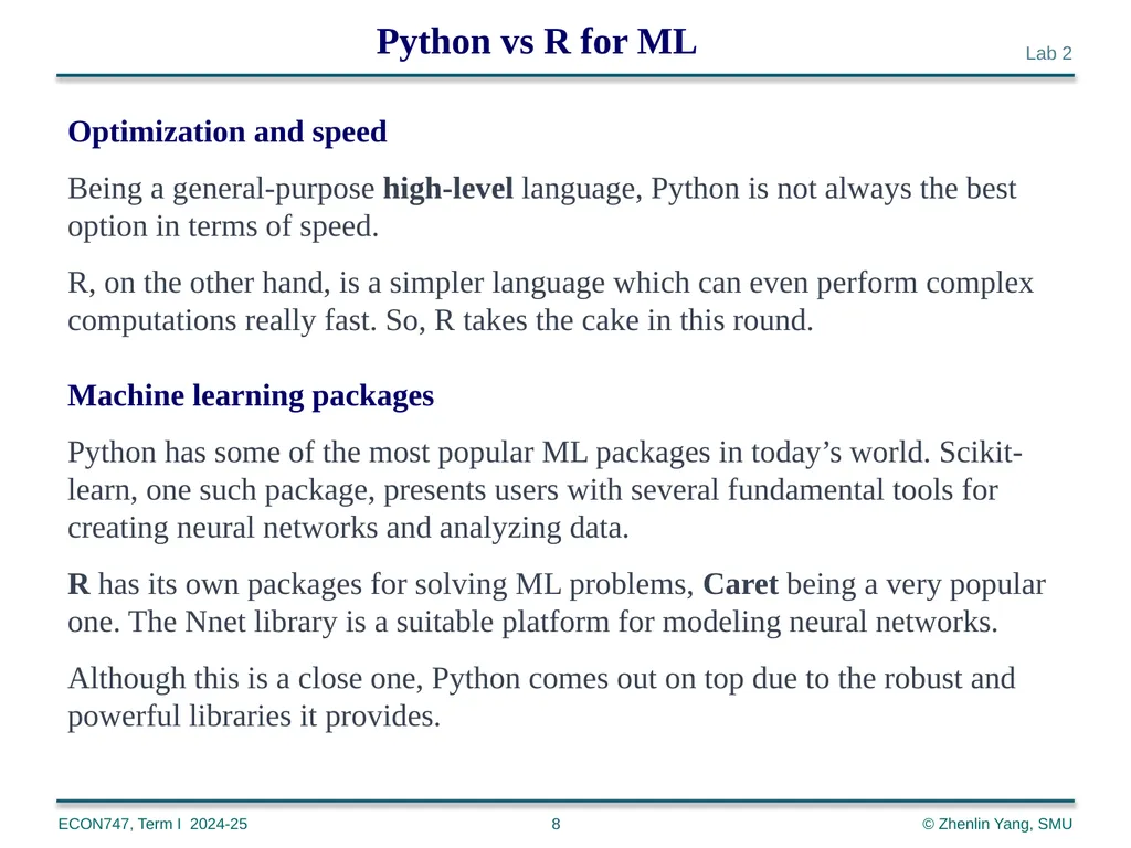 Machine Learning with Python zlyang@smu.edu.sg - slide 8 of 39