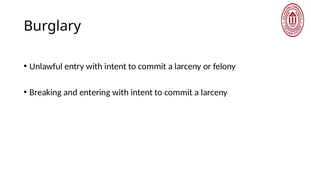 Crime Statistics Classifying and Counting Clery - slide 42 of 146
