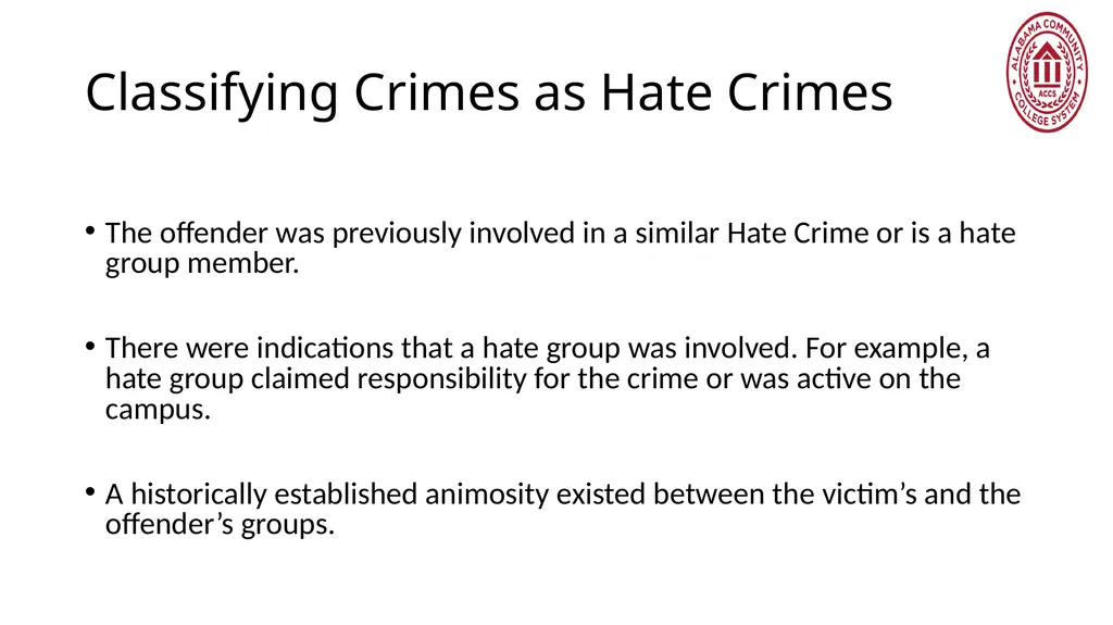 Crime Statistics Classifying and Counting Clery - slide 88 of 146