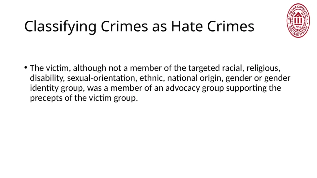 Crime Statistics Classifying and Counting Clery - slide 89 of 146