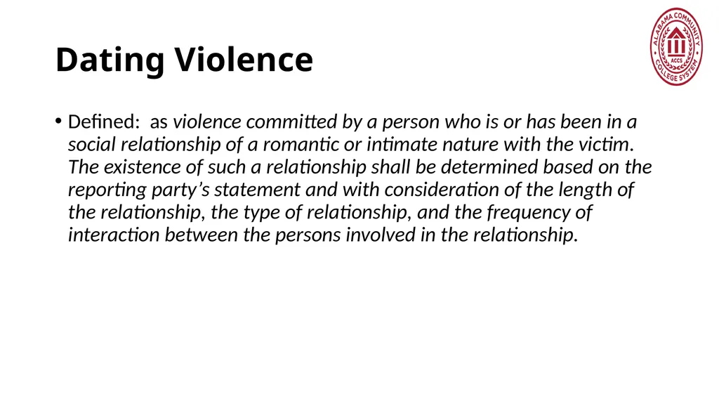 Crime Statistics Classifying and Counting Clery - slide 99 of 146
