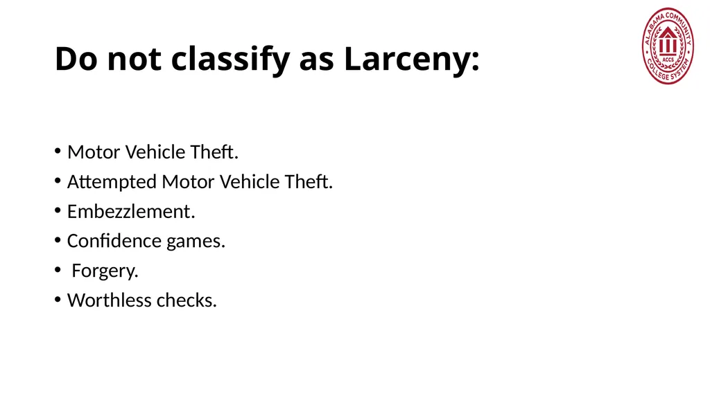Crime Statistics Classifying and Counting Clery - slide 76 of 146