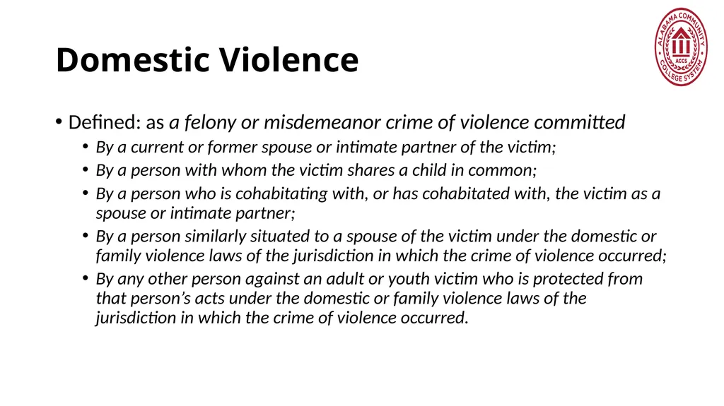 Crime Statistics Classifying and Counting Clery - slide 102 of 146