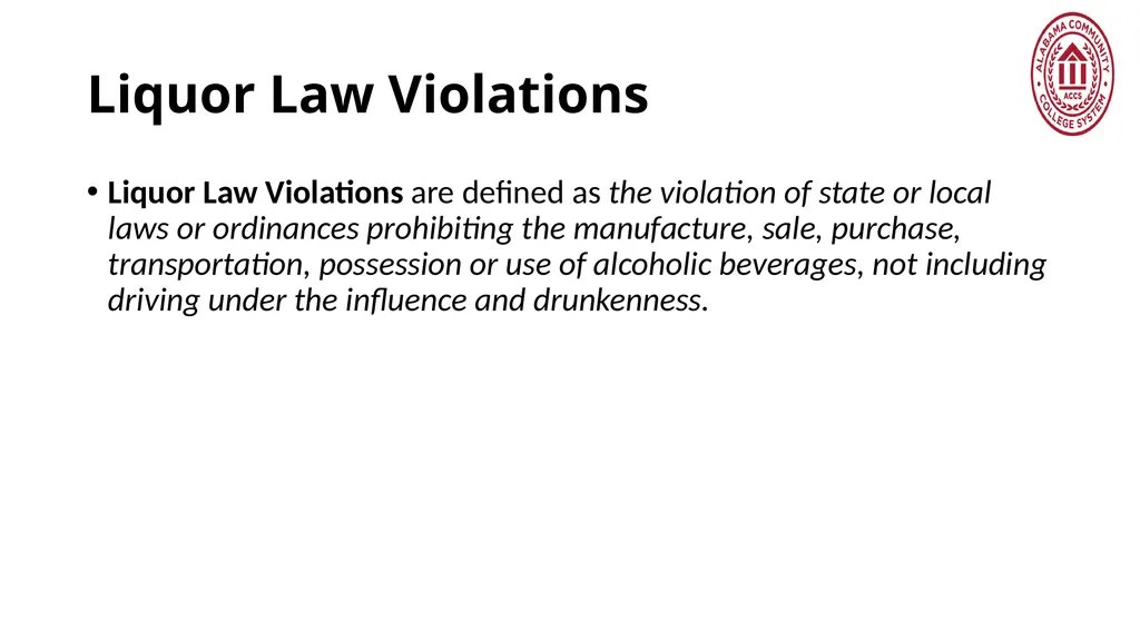 Crime Statistics Classifying and Counting Clery - slide 131 of 146